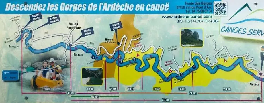Gite Mon Paradis Vallon-Pont-dʼArc 0*,